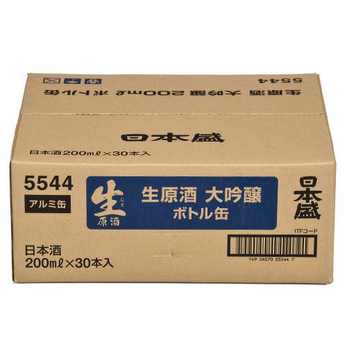 生原酒大吟醸200mlボトル缶【30本入】