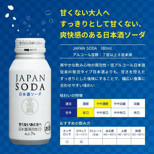JAPAN SODA 10本セット （プレーン・柚子各5本）｜ SAKARI online