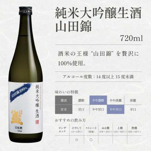 純米大吟醸生酒 山田錦 720ml| SAKARI online(日本盛) 純米大吟醸生酒 山田錦 720ml| SAKARI online(日本盛)